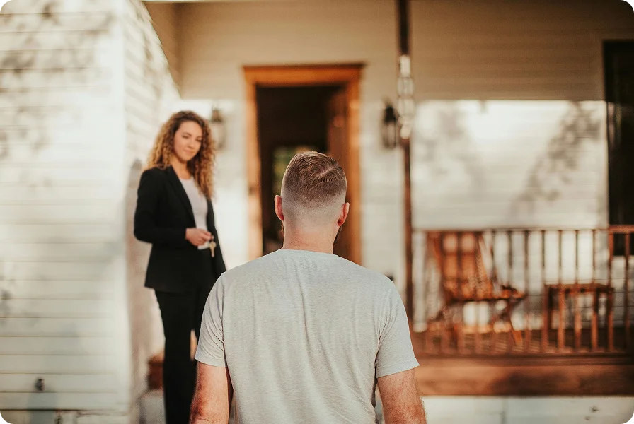An advisor completing onboarding paperwork